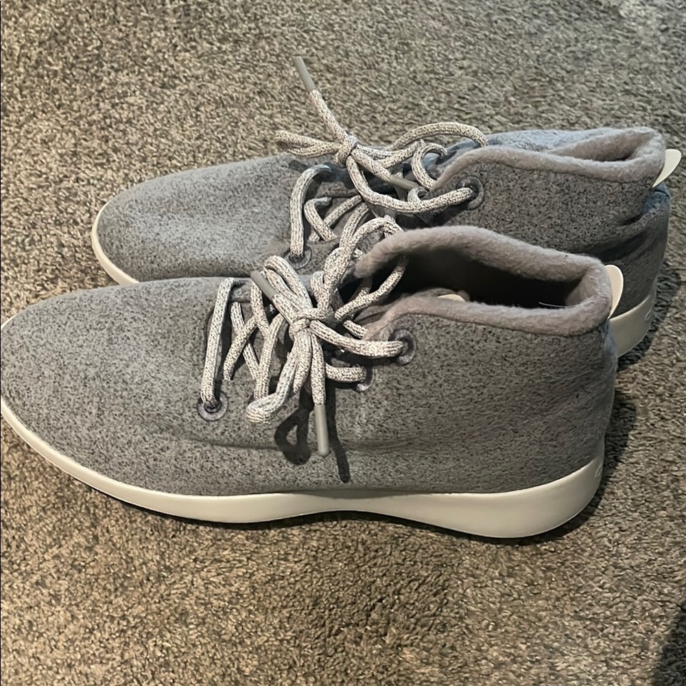 NWOT Allbirds grey High-Top Sneakers size mens 12